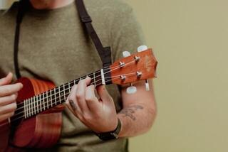 Ukulele Strap Levy's Mandolin Nylon 0.63 Ukulele Strap Black - 6