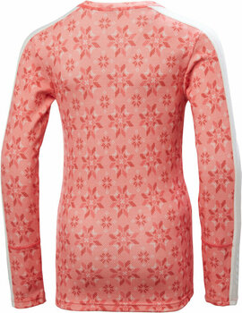 Termounderkläder Helly Hansen Juniors Graphic Lifa Merino Base Layer Set Sunset Pink 140/10 Termounderkläder - 3