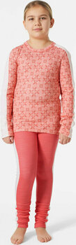 Termounderkläder Helly Hansen Juniors Graphic Lifa Merino Base Layer Set Sunset Pink 140/10 Termounderkläder - 6
