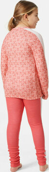 Termounderkläder Helly Hansen Juniors Graphic Lifa Merino Base Layer Set Sunset Pink 140/10 Termounderkläder - 7