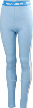 Thermal Underwear Helly Hansen Juniors Graphic Lifa Merino Base Layer Set Bright Blue 140/10 Thermal Underwear - 4