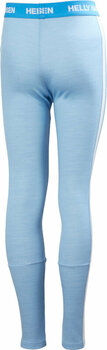 Thermal Underwear Helly Hansen Juniors Graphic Lifa Merino Base Layer Set Bright Blue 140/10 Thermal Underwear - 5