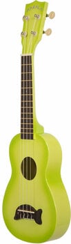 Soprano ukulele Kala Makala Dolphin Soprano ukulele Green Apple Burst - 3