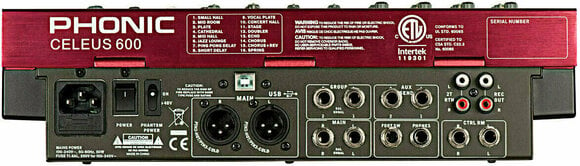 Table de mixage analogique Phonic Celeus 600 - 2