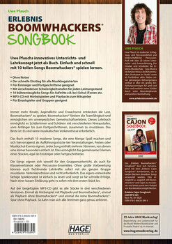 Bladmuziek voor drums en percussie HAGE Musikverlag Experience Boomwhackers Songbook with MP3-CD - 2