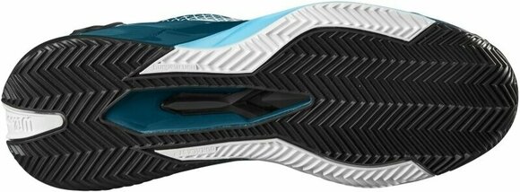 Men´s Tennis Shoes Wilson Rush Pro 4.0 Clay Mens Tennis Shoe White/Blue Coral/Blue Atoll 45 1/3 Men´s Tennis Shoes - 6