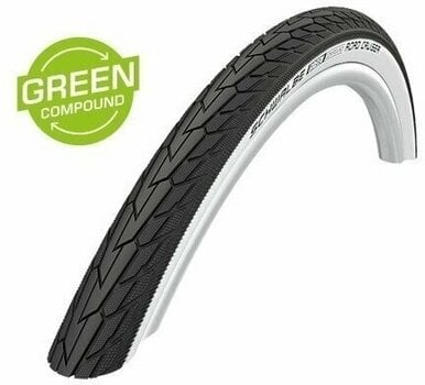 Trekking bike tyre Schwalbe Road Cruiser 20" (406 mm) Black/White Trekking bike tyre - 2