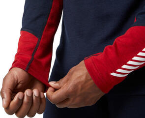 Чорапи / Бельо Helly Hansen Men's LIFA Merino Midweight Crew Navy - 5
