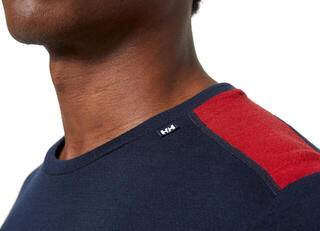 Чорапи / Бельо Helly Hansen Men's LIFA Merino Midweight Crew Navy - 4
