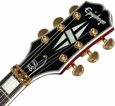 Guitarra elétrica Epiphone Alex Lifeson Les Paul Custom Axcess Ruby - 6