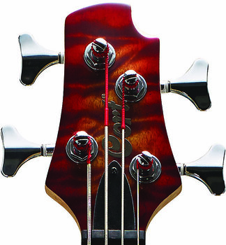 4-string Bassguitar Cort Action DLX Plus Cherry Red Sunburst - 7