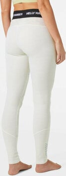 Termo spodnje perilo Helly Hansen W Lifa Merino Midweight Graphic Base Layer Pants Off White Rosemaling XS Termo spodnje perilo - 4