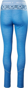Spodnje perilo in nogavice Helly Hansen W Lifa Merino Midweight Graphic Base Layer Pants Ultra Blue Star Pixel L - 2