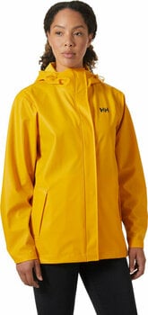 Dzseki Helly Hansen Women's Moss Rain Jacket Yellow L Dzseki - 3