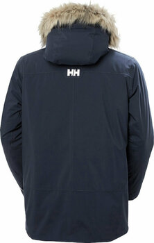 Outdoor Jacket Helly Hansen Men's Reine Winter Parka Outdoor Jacket Navy M - 2