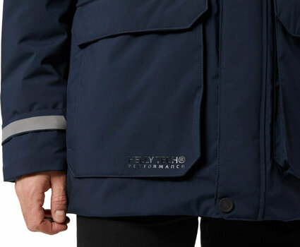 Outdoor Jacket Helly Hansen Men's Reine Winter Parka Navy XL Outdoor Jacket - 6