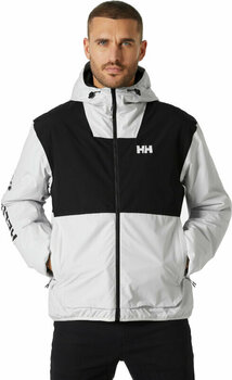 Outdoor Jacket Helly Hansen Men's Ervik Ins Rain Jacket Nimbus Cloud L Outdoor Jacket - 3