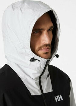 Outdoor Jacke Helly Hansen Men's Ervik Ins Rain Jacket Nimbus Cloud M Outdoor Jacke - 5