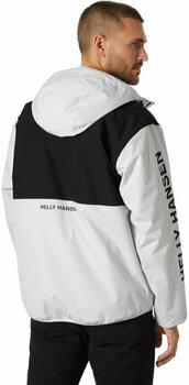 Outdoor Jacket Helly Hansen Men's Ervik Ins Rain Jacket Nimbus Cloud XL Outdoor Jacket - 4