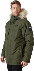 Jakna na postrem Helly Hansen Men's Coastal 3.0 Parka Jakna na postrem Utility Green S - 2
