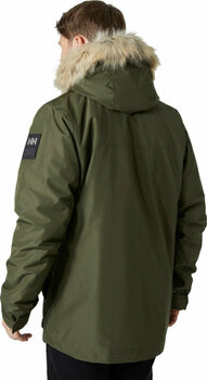 Outdoor Jacket Helly Hansen Men's Coastal 3.0 Parka Outdoor Jacket Utility Green XL - 4