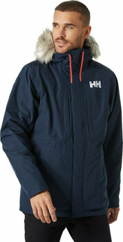 Outdoor Jacket Helly Hansen Men's Coastal 3.0 Parka Navy XL Outdoor Jacket - 3