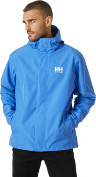 Outdoor Jacke Helly Hansen Men's Seven J Rain Jacket Ultra Blue XL Outdoor Jacke - 3