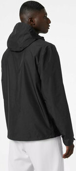 Outdoor Jacket Helly Hansen Men's Seven J Rain Jacket Outdoor Jacket Black 2XL - 4