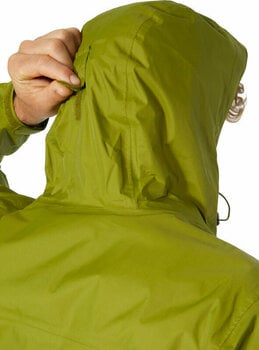 Dzseki Helly Hansen Men's Loke Shell Hiking Jacket Olive Green 2XL Dzseki - 5