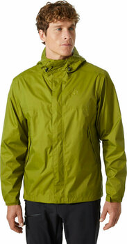 Outdoor Jacket Helly Hansen Men's Loke Shell Hiking Jacket Olive Green L Outdoor Jacket - 3