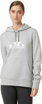 Majica s kapuljačom na otvorenom Helly Hansen Women's Nord Graphic Pullover Hoodie Grey Melange L Majica s kapuljačom na otvorenom - 3