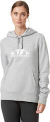 Outdoorová mikina Helly Hansen Women's Nord Graphic Pullover Grey Melange - 2