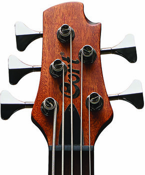 5-saitiger E-Bass, 5-Saiter E-Bass Cort B5 Plus MH Open Pore Mahogany - 3