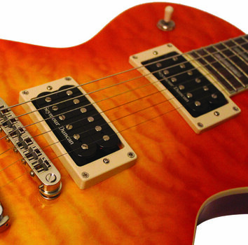 Electric guitar Cort CR-CUSTOM Cherry Red Electric guitar - 5