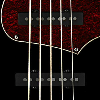 5-saitiger E-Bass, 5-Saiter E-Bass Cort GB35J Schwarz - 2