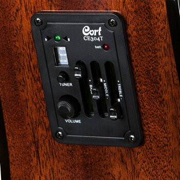 Guitare Jumbo acoustique-électrique Cort JADE1E-OP - 4