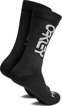 Cyklo ponožky Oakley Factory Pilot MTB Socks Blackout L Cyklo ponožky - 2