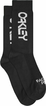Cyklo ponožky Oakley Factory Pilot MTB Socks Blackout L Cyklo ponožky - 3