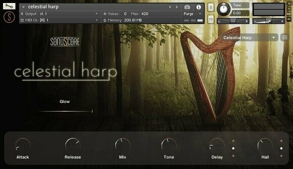 Zvuková knižnica pre sampler BOOM Library Sonuscore Celestial Harp (Digitálny produkt) - 3