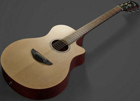 Guitare Jumbo acoustique-électrique Yamaha APX 600M Natural Satin - 4