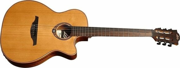 Класическа китара с предусилвател LAG TN170ASCE 4/4 Natural Satin - 3