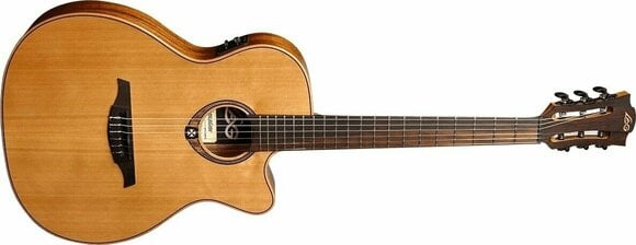 Classical Guitar with Preamp LAG TN170ASCE 4/4 Natural Satin - 4