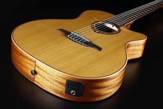 Guitarra clásica con preamplificador LAG TN170ASCE 4/4 Natural Satin Guitarra clásica con preamplificador - 5