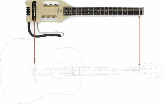 Elektroakusztikus gitár Traveler Guitar Ultra Light Acoustic Natural - 9