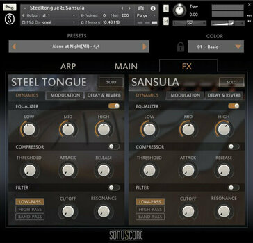 Sample and Sound Library BOOM Library Sonuscore Origins Vol.1: Steel Tongue & Sansula (Digital product) - 3