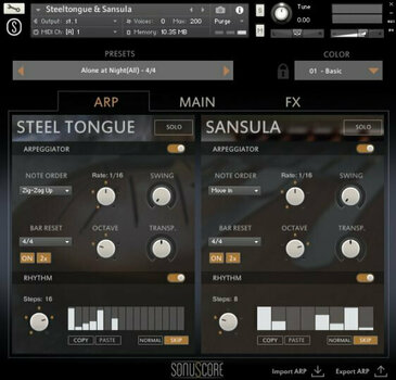 Sample and Sound Library BOOM Library Sonuscore Origins Vol.1: Steel Tongue & Sansula (Digital product) - 4
