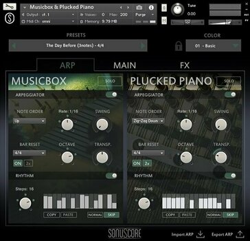 Audio datoteka za sampler BOOM Library Sonuscore Origins Vol.2: Music Box & Plucked Piano (Digitalni proizvod) - 4