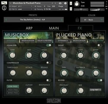 Sample and Sound Library BOOM Library Sonuscore Origins Vol.2: Music Box & Plucked Piano (Digital product) - 5