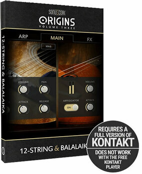 Muestra y biblioteca de sonidos BOOM Library Sonuscore Origins Vol.3: 12-String & Balalaika (Producto digital) - 2
