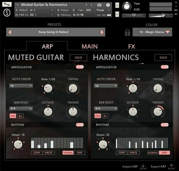 Sample and Sound Library BOOM Library Sonuscore Origins Vol.6: Muted Guitar & Harmonics (Digital product) - 4